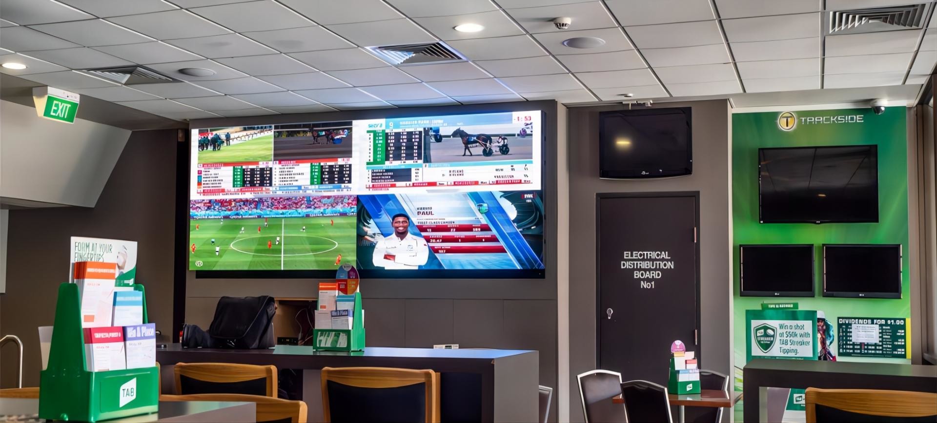 qualità schermo a led interno fabbrica