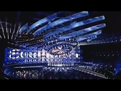 Modulo morbido cilindro curvo ultra sottile schermo a led flessibile schermo per colonne cilindriche